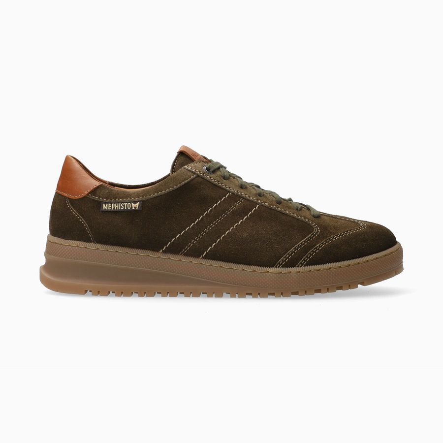 Mephisto JUMPER Suede Læder Sko 0691372-TP - Joggesko Herre Mørke Brune